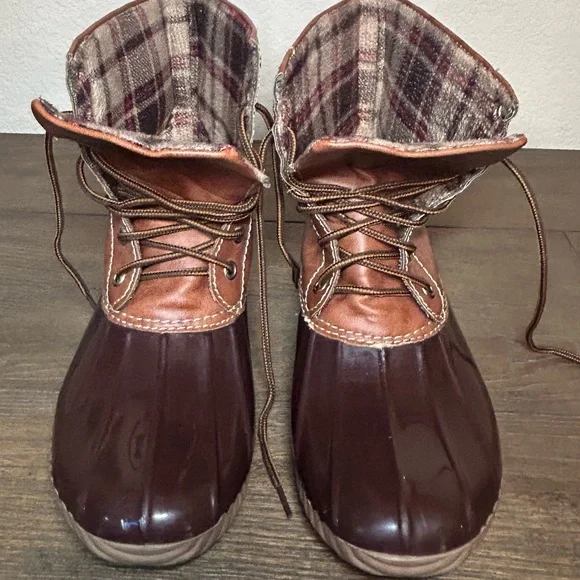 YOKI Duck Rain Boots – Waterproof – Women’s Size 8 (approx. 10" in length) - Picture 8 of 16